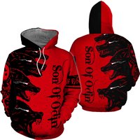 Viking Blood Son Of Odin 3d Hoodie — Sweats à capuche pour hommes