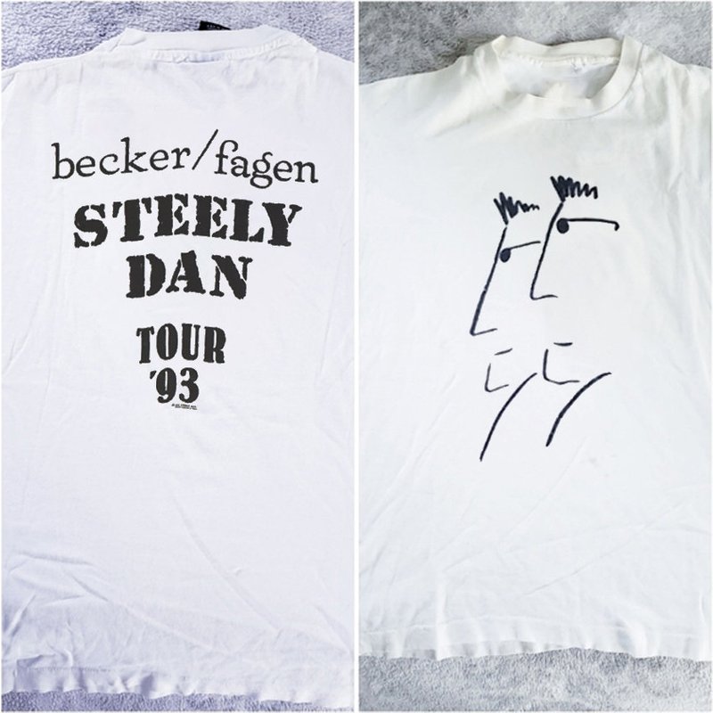 1993 Steely Dan Reunion Concert Tour T-shirt — T-shirts pour hommes