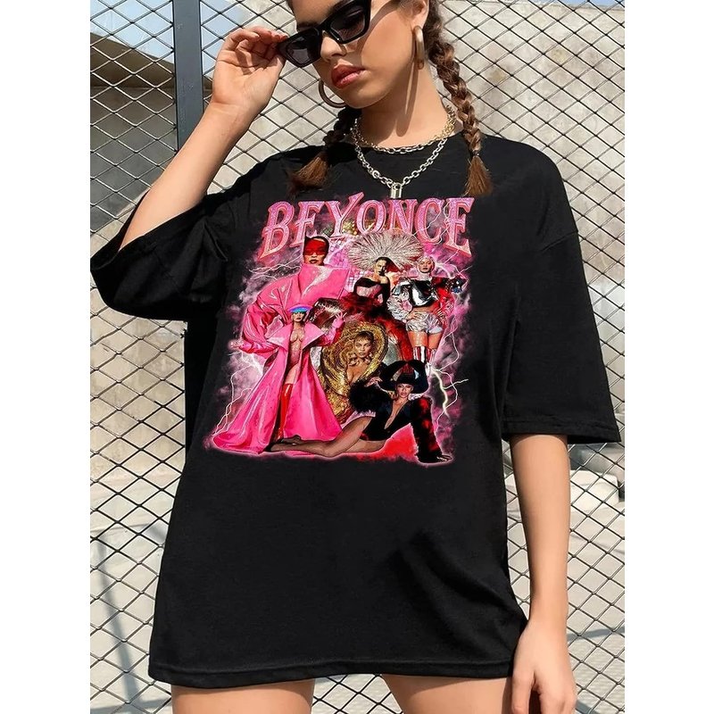 Graphic 2023 Beyoncé Renaissance Tour T-shirt — T-shirts pour hommes
