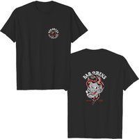 2023 Bad Omens Tour Hannya T-shirt - Concert Merchandise — T-shirts pour hommes