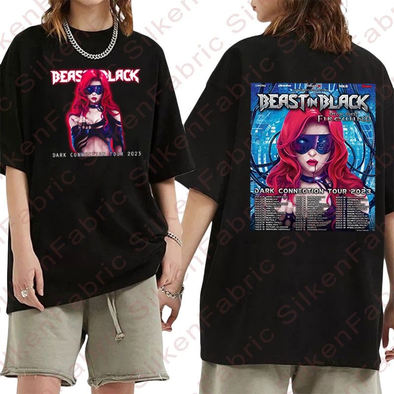 Beast In Black Tour 2023 Shirt, Dark Connection Tour 2023 Shirt — T-shirts pour hommes
