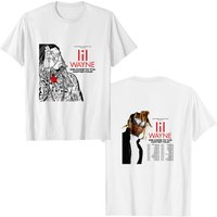 Lil Wayne Tha Carter Tour 2023 Double Sided Shirt, Concert 2023 — T-shirts pour hommes
