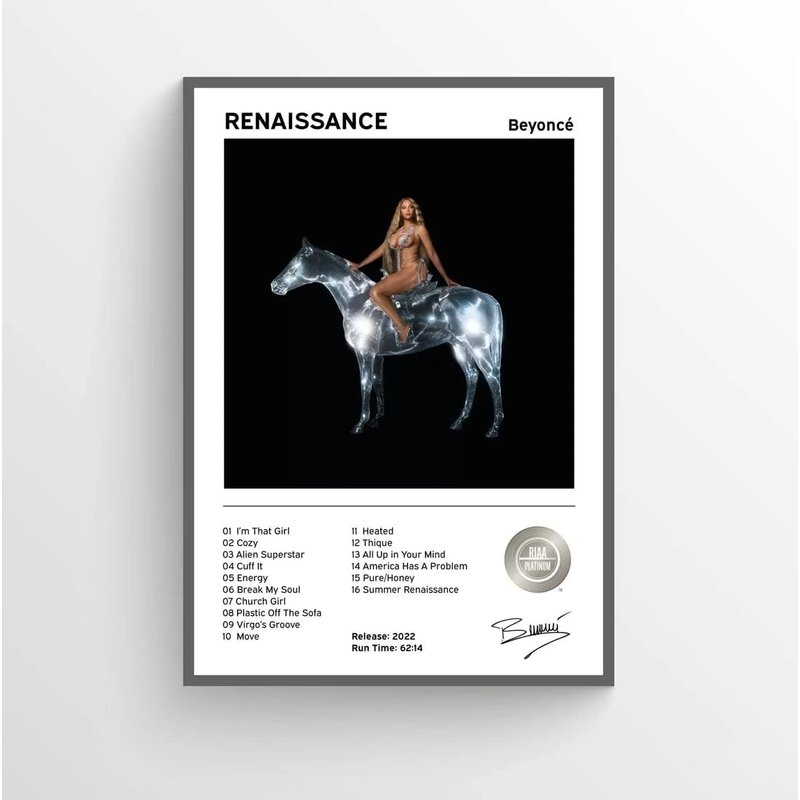 Renaissance World Tour 2023 Poster