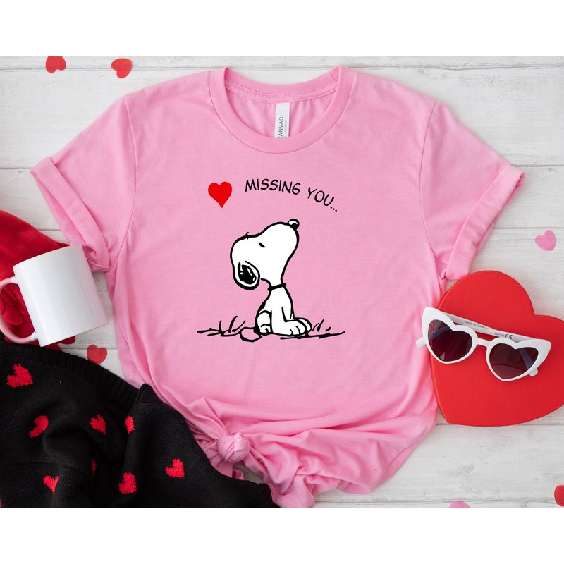 Snoopy Valentine's Day Heart Sweatshirt