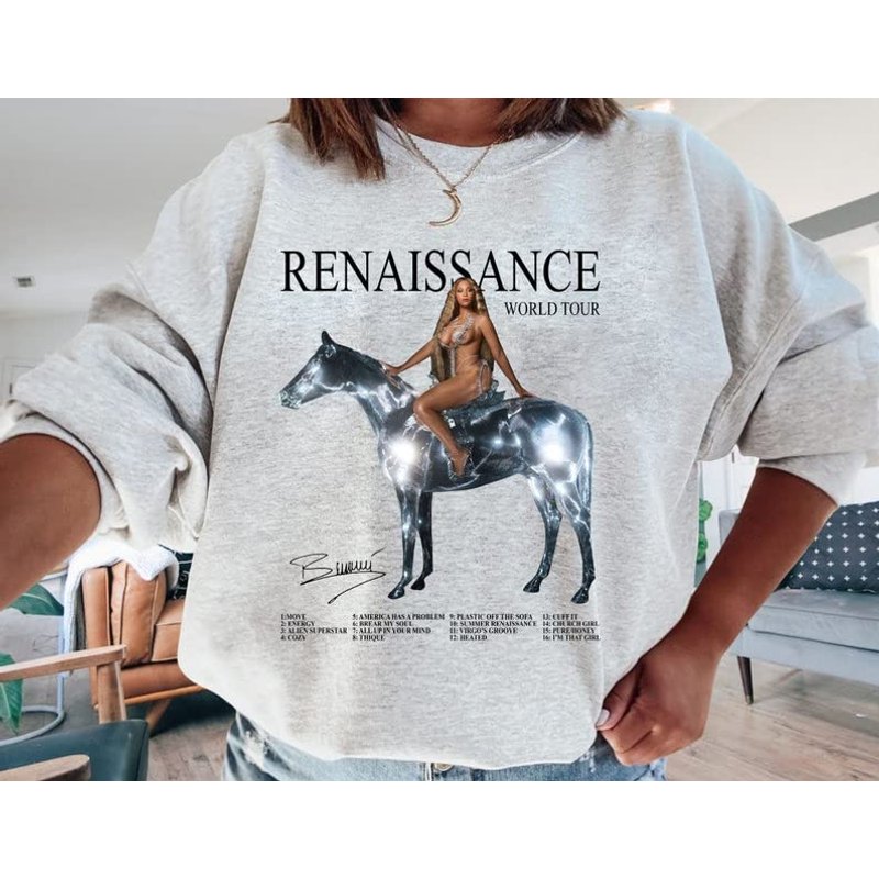 Beyoncé Renaissance World Tour Sweatshirt 2023 Concert — Sweats à capuche pour hommes