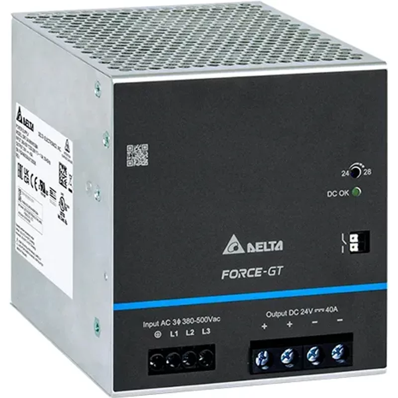 Delta DRF-24V960W3GBA | 960-Watt 24V 40A DIN Rail Power Supply — Blocs d'alimentation