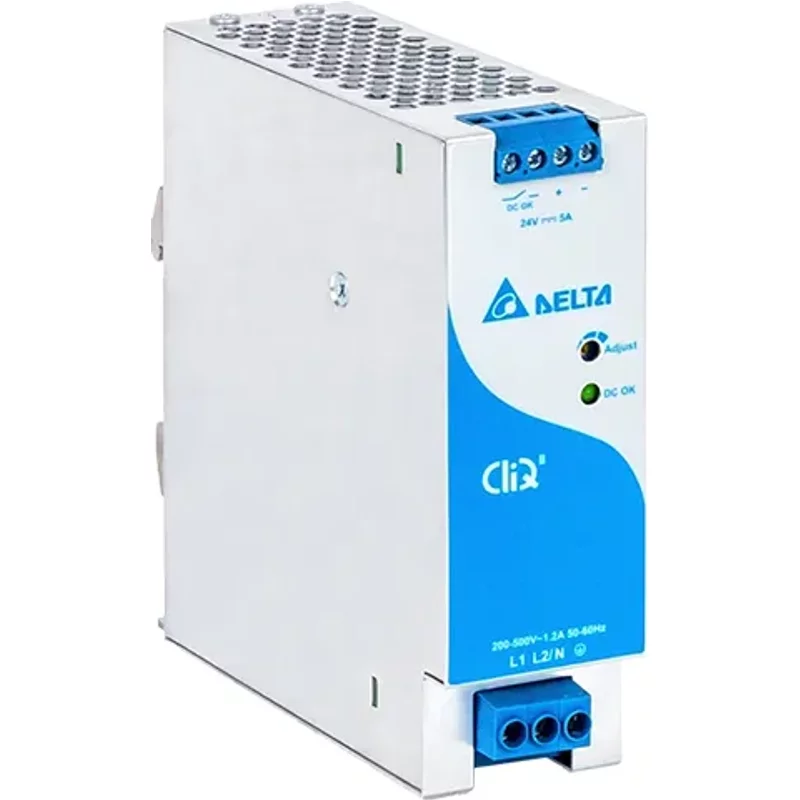 Delta DRP-24V120W2BN | 120-Watt 24V 5A DIN Rail Power Supply — Blocs d'alimentation