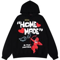 Streetwear Home Made Be Your Sweetheart Hoodie — Sweats à capuche pour hommes