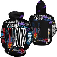 Graffiti Streetwear Designer Hoodie — Sweats à capuche pour hommes