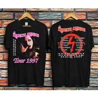Marilyn Manson Antichrist Superstar Euro Tour 1997 T-shirt, Marilyn Manson Shirt — Mens T Shirts