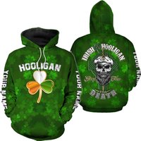 Custom Name 3d All Over Printed Irish St Patrick Day Hoodie