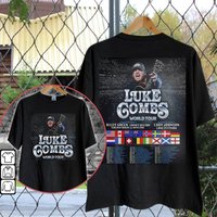 2 Sides Luke Combs World Tour Dates 2023 World Tour Double Sided T-shirt