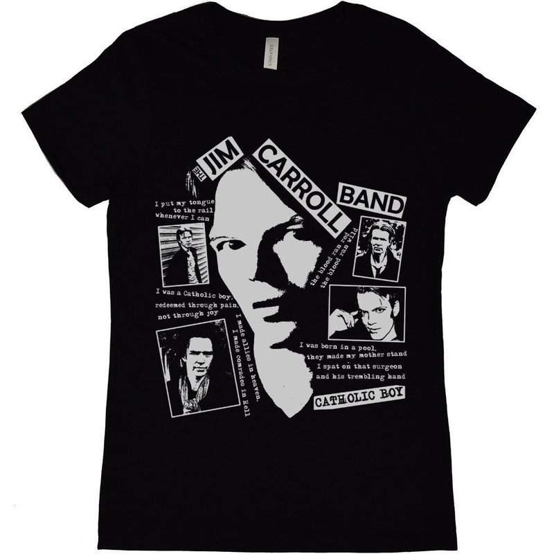 Jim Carroll Band I'm A Catholic Boy Women's T-shirt — Mens T Shirts