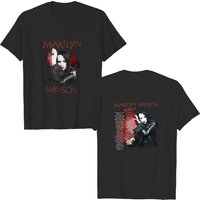2007 Marilyn Manson World Tour T-shirt, Vintage Marilyn Manson Tour Concert T-shirt — Mens T Shirts