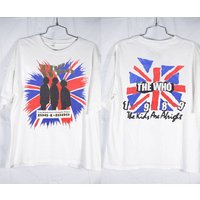 The Who T-shirt, The Who The Kids Are Alright 1989 Tour Concert T-shirt — Mens T Shirts