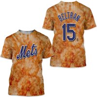 Ny Mets Carlos Beltran Tee Tie Dye T Shirt 3d — Mens T Shirts