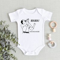 Mama Oo - Oo - Ooh Queen Baby Onesie — Bodys bébé