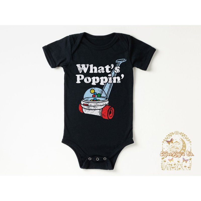 Whats Poppin Baby Onesie — Bodys bébé