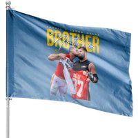Kelce Brothers House Flags