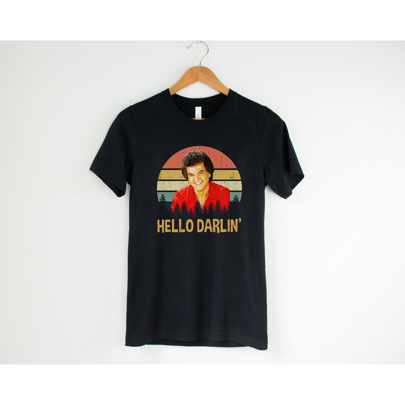 Conway Hello Darlin Vintage T-shirt, Hello Darlin Shirt — T-shirts pour hommes