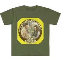 Loretta Lynn, Conway Twitty Tee, Loretta & Conway Unisex Softstyle T-shirt
