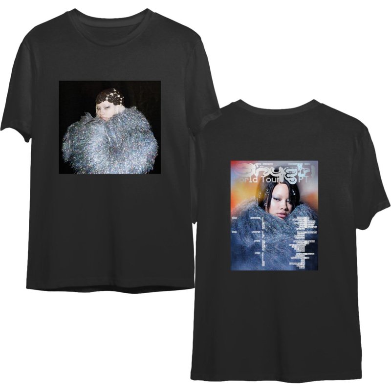 2 Sides Shygirl North American 2023 Tour Shirt — T-shirts pour hommes
