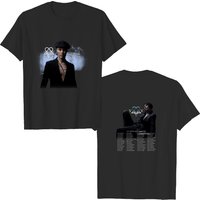 Vv Neon Noir, Ville Valo Tour Double Sided Shirt — T-shirts pour hommes
