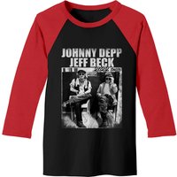 Jeff Beck And Johnny Depp 2022 Tour Baseball Tees