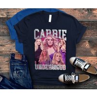Carrie Underwood Denim And Rhinestones Tour 2023 Shirt, Carrie Underwood T-shirt — Mens T Shirts