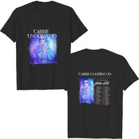 Carrie Underwood Denim And Rhinestones Tour 2023 Double Sided Shirt, Carrie Underwood Fans Shirt — Mens T Shirts