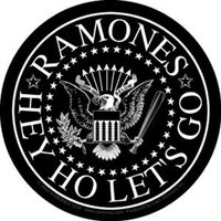 Ramones "black Eagle" Vinyl Sticker | Officially Licensed | High Quality — Autocollants et stickers