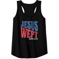 Jesus Wept John 11:35 Christian Tank Tops — T-shirts pour hommes