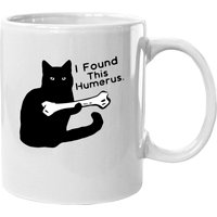 Pun Joke I Found This Humerus Humorous Cat Lover Mugs