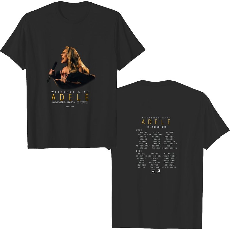 The Weekends With Adele The World Tour 2023-2024 T-shirt, The Weekend With Adele 2023 T-shirt