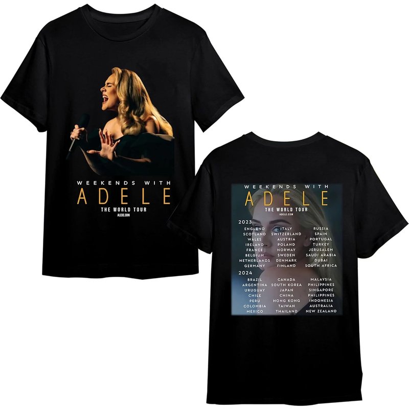 The Weekends With Adele The World Tour 2023-2024 T-shirt, The Weekend With Adele 2023 T-shirt