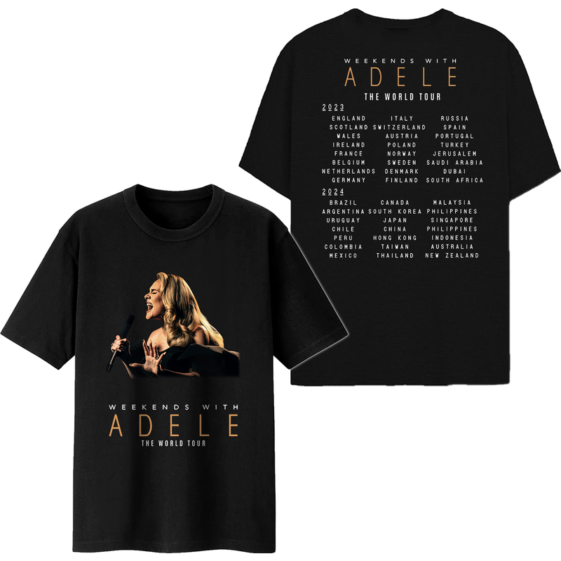 The Weekends With Adele The World Tour 2023-2024 T-shirt