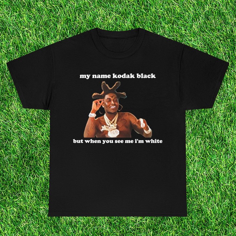 Kodak Black Meme T-shirt — T-shirts pour hommes