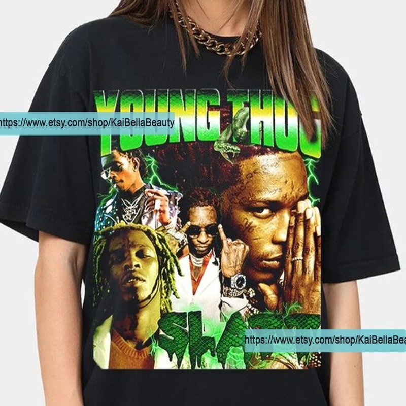 Young Thug Shirt, Young Thug T Shirt — T-shirts pour hommes