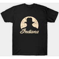 Indiana Jones Silhouette - Indiana Jones - T-shirt — T-shirts pour hommes