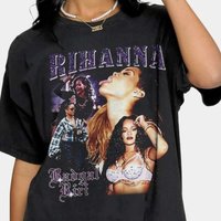 Rihanna Bootleg Meme Graphic T-shirt — T-shirts pour hommes