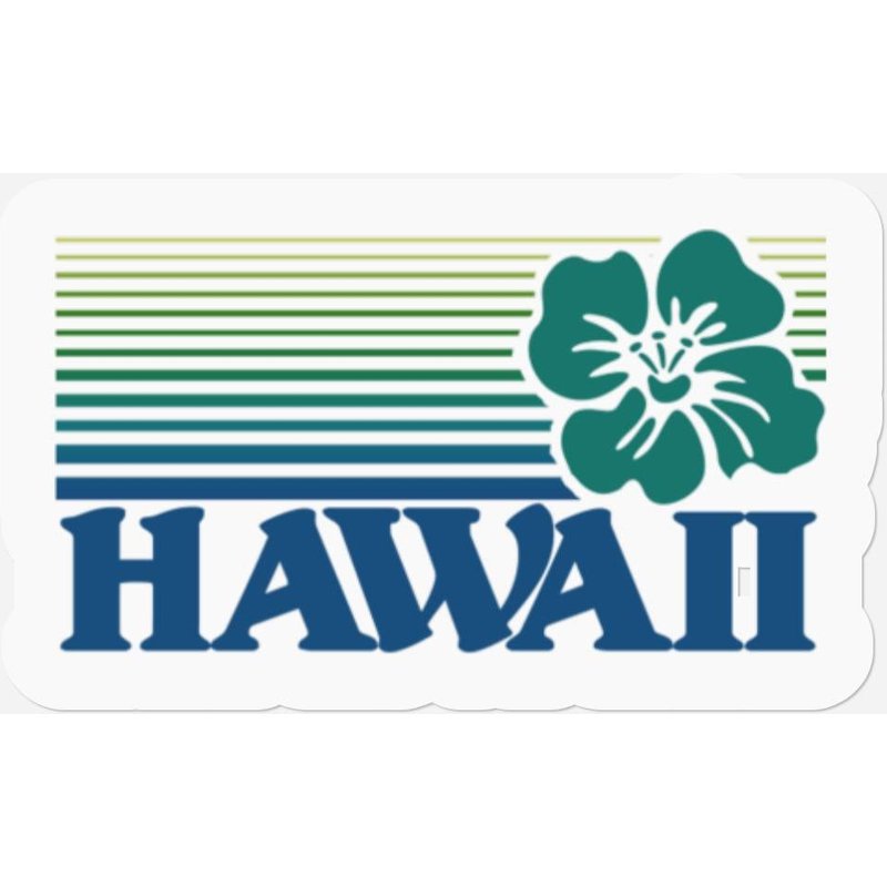 Hawaii - Hawaii - Stickers — Autocollants et stickers