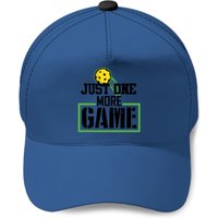 Just One More Game Funny Pickleball Gift For Men W Baseball Caps