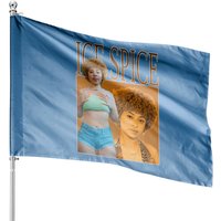 Sale- Ice Spice Graphic House Flags — Drapeaux décoratifs