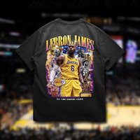 All Time Leading Scorer Lebron James T Shirt — T-shirts pour hommes