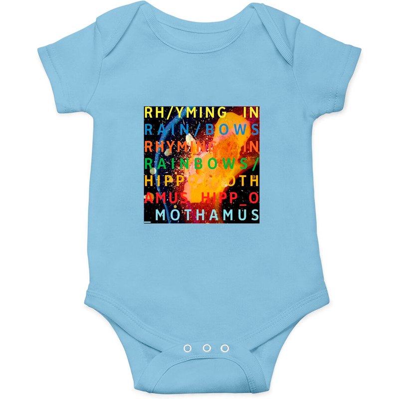 Radio Head Onesies, In Rainbows, Rock Band Onesies, Onesies Gift — Bodys bébé