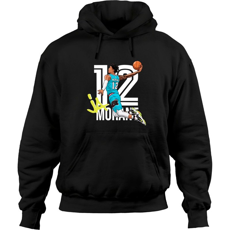 Ja Morant Hoodies - Memphis Basketball Fan Art