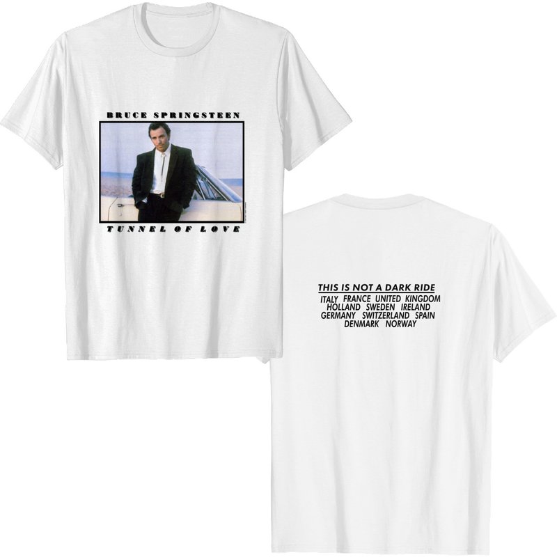 Vintage 1988 Bruce Springsteen Tunnel Of Love Tour T-shirt — T-shirts pour hommes