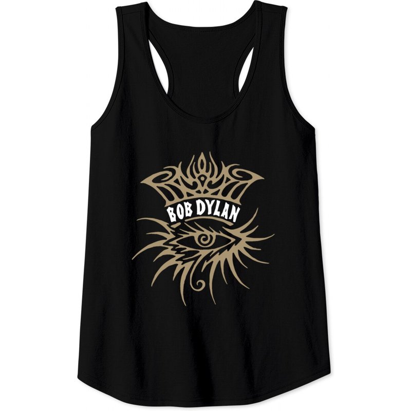 New Bob Dylan Eye Style Symbol Rock Music Legend M Tank Tops — T-shirts pour hommes