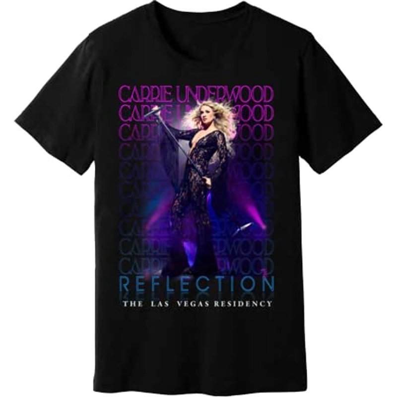 Carrie Underwood Reflection Shirt, The Denim & Rhinestones Tour 2023 Unisex Shirt — T-shirts pour hommes