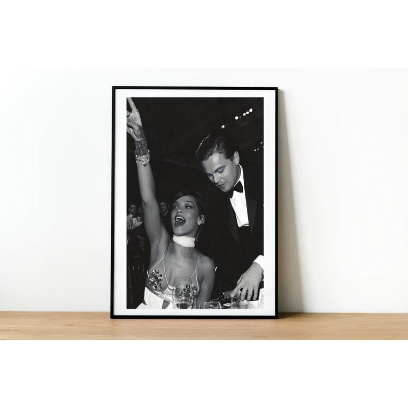 Leonardo Dicaprio, Rihanna Poster- Award Show Photography Print — Posters & Prints